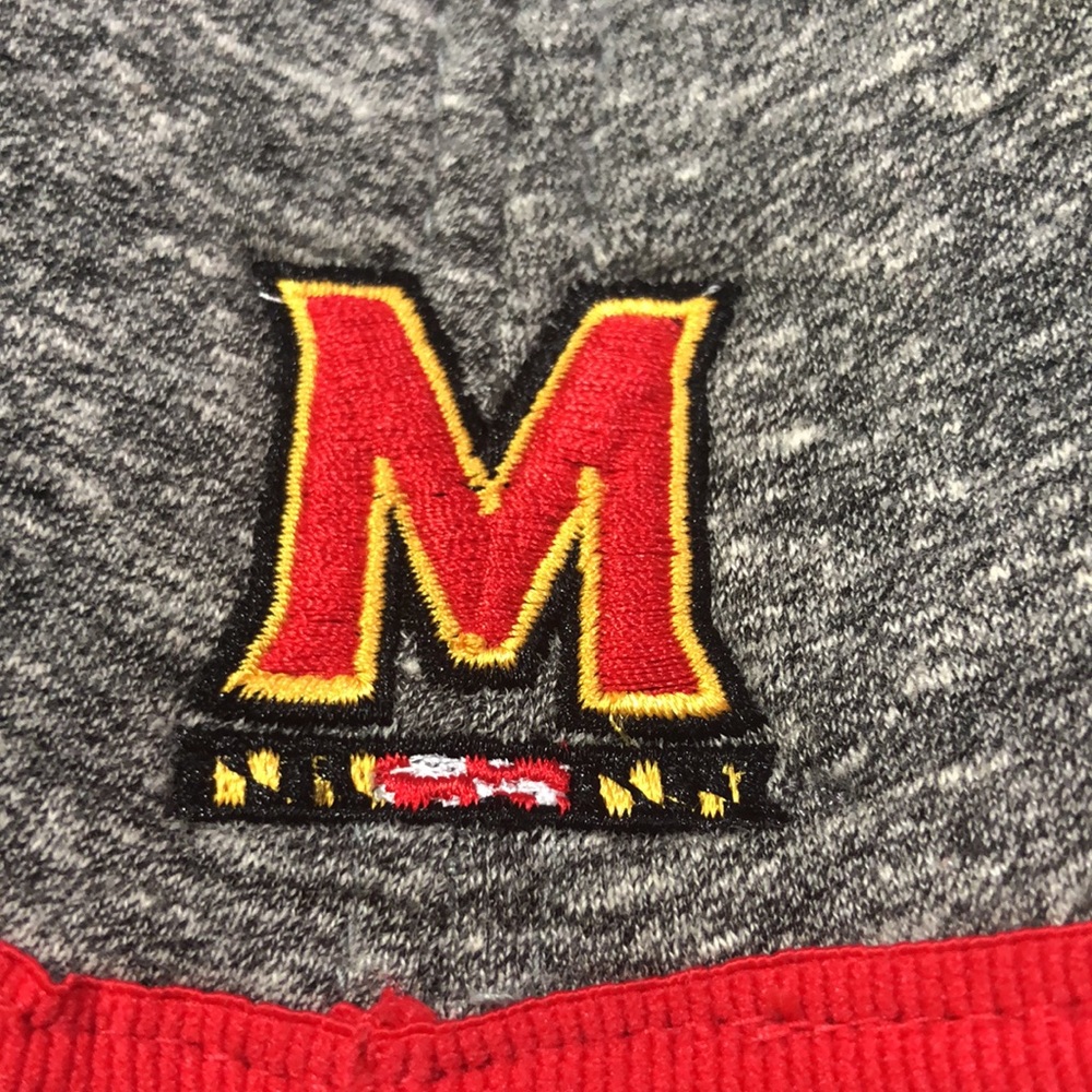 University of Maryland Terrapins NCAA Scrum Flex Fit Gray Hat Cap TERPS UMD - Picture 4 of 5